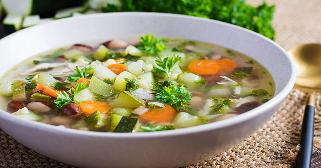 Slow Cooker Chicken & Vegetable Soup