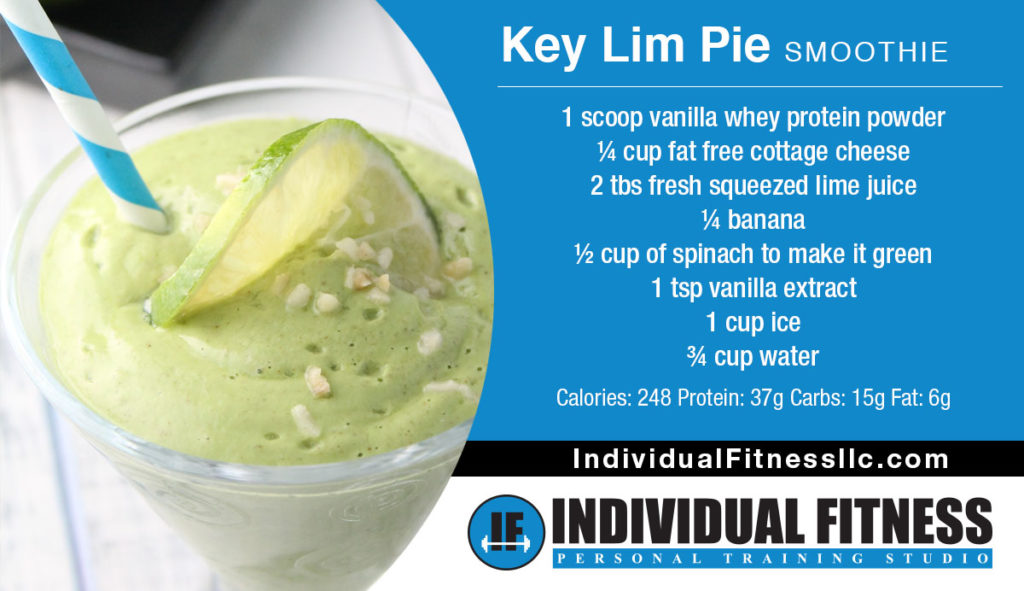 key lime pie smoothie