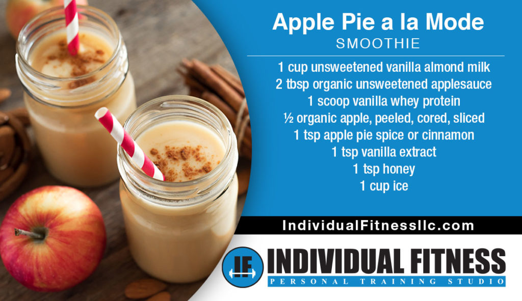 Apple Pie a la Mode Smoothie