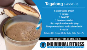 tagalong smoothie