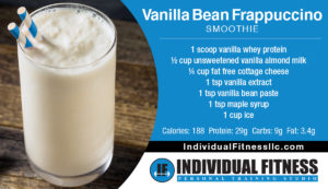 Vanilla Bean Frappuccino Smoothie