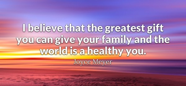 The greatest gift you can give your family is...