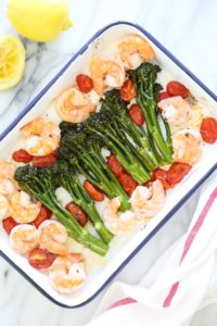 Sheet Pan Shrimp with Broccolini & Tomatoes