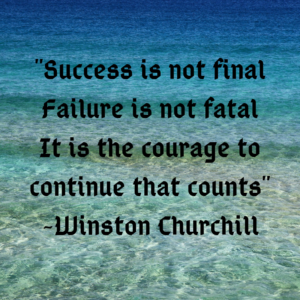 Failure is not fatal...