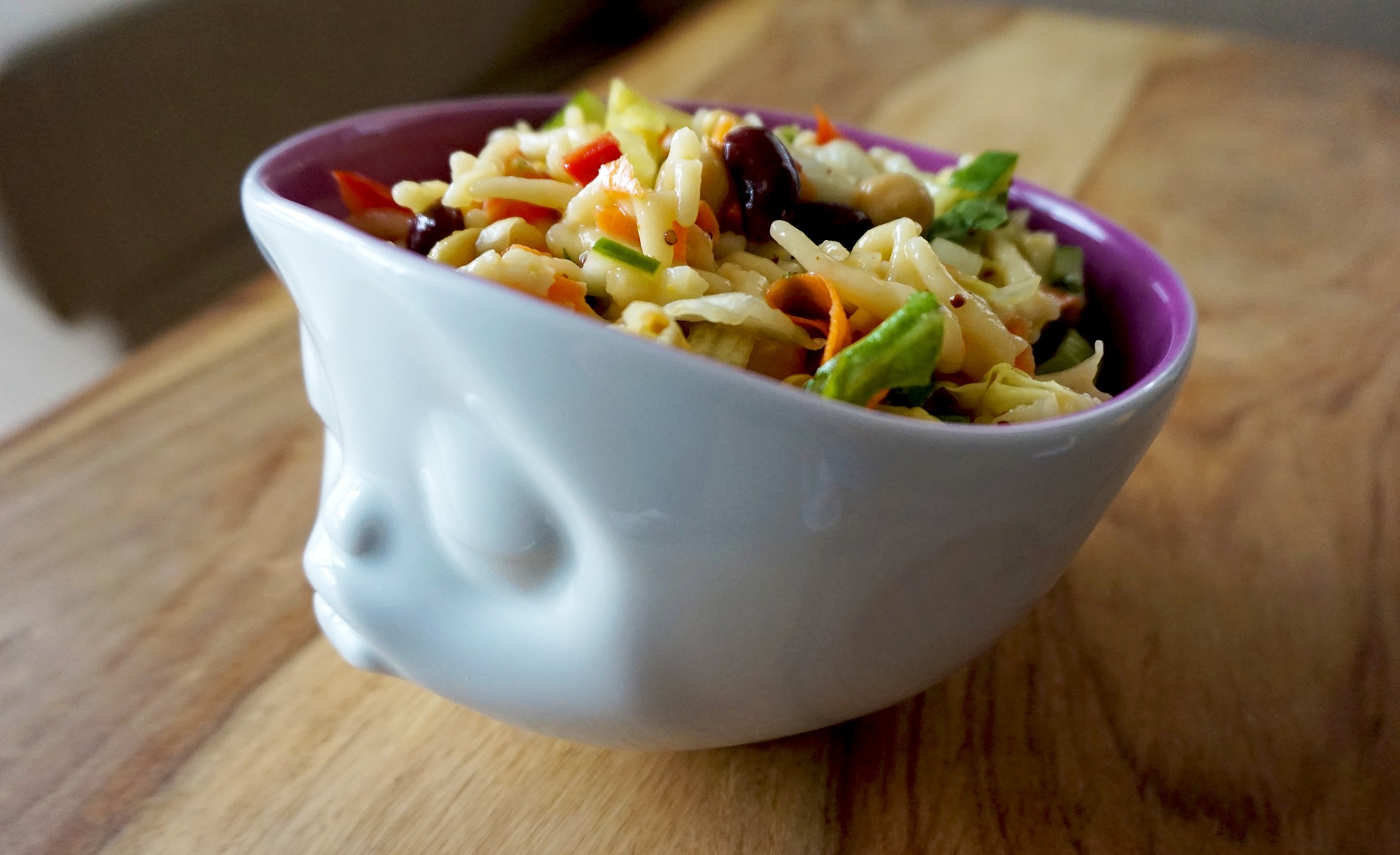 Chicken Orzo Salad with Avocado-Lime Dressing