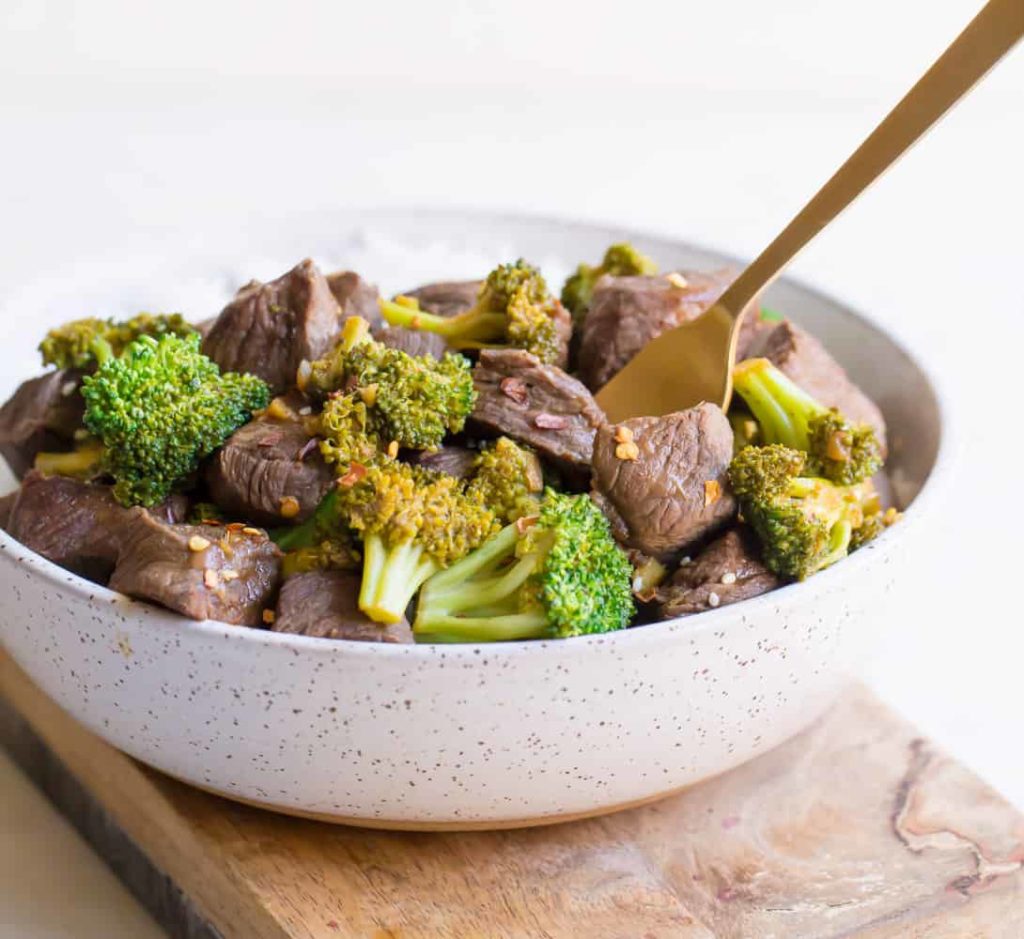 Ginger Beef and Broccoli