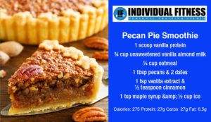 Pecan Pie smoothie