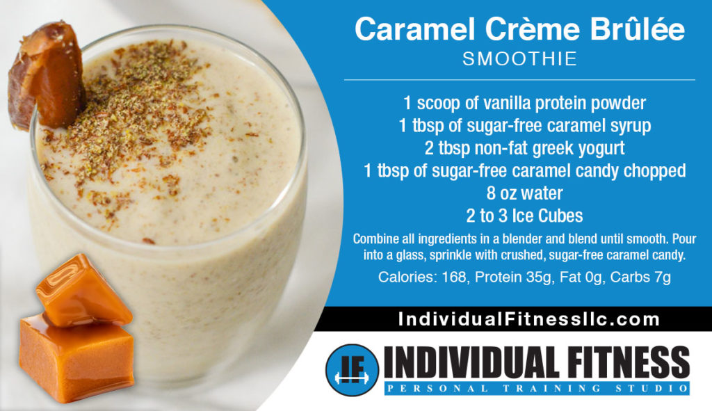 Caramel Crème Brûlée Smoothie