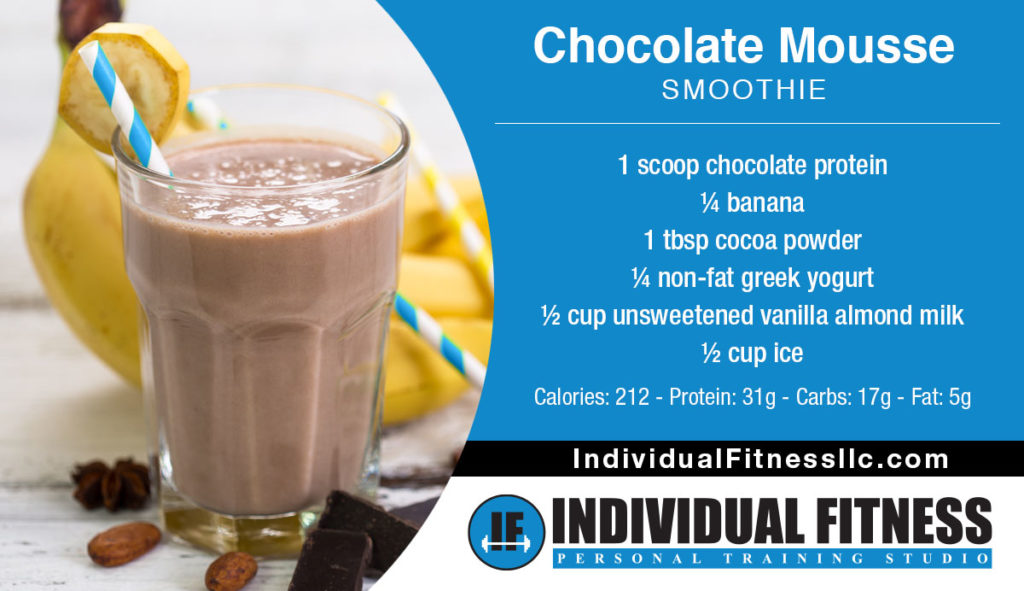 chocolate mousse smoothie recipe