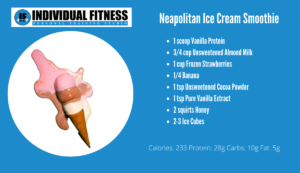 Neapolitan Ice Cream Smoothie