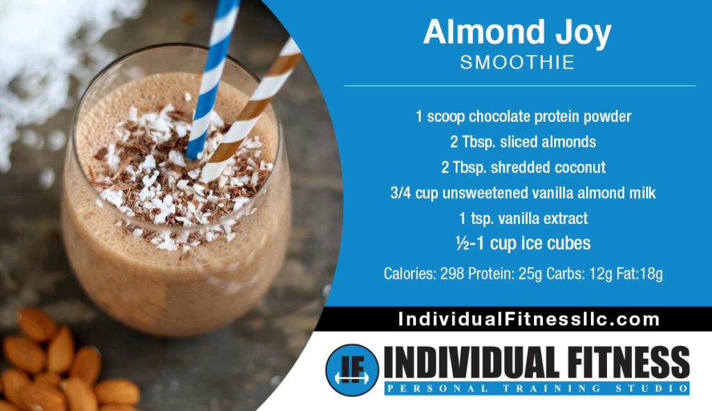 almond joy smoothie