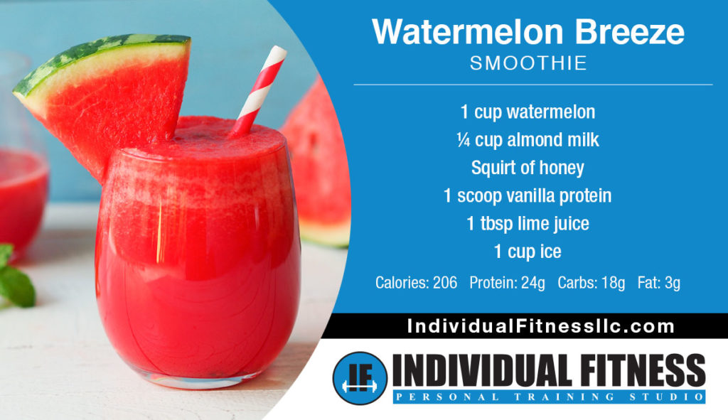 watermelon breeze smoothie