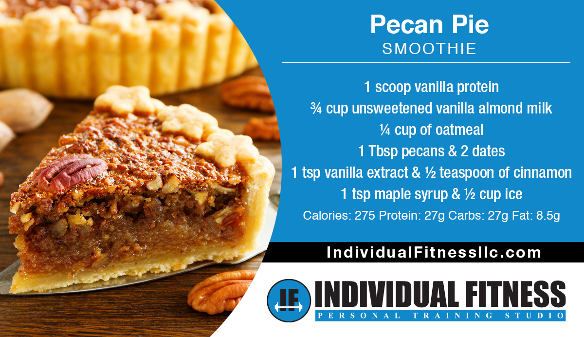 Pecan Pie Protein Smoothie