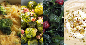 4 healthy thanksgiving side dishes