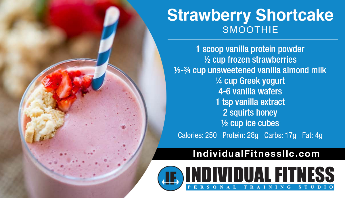 strawberry shortcake smoothie