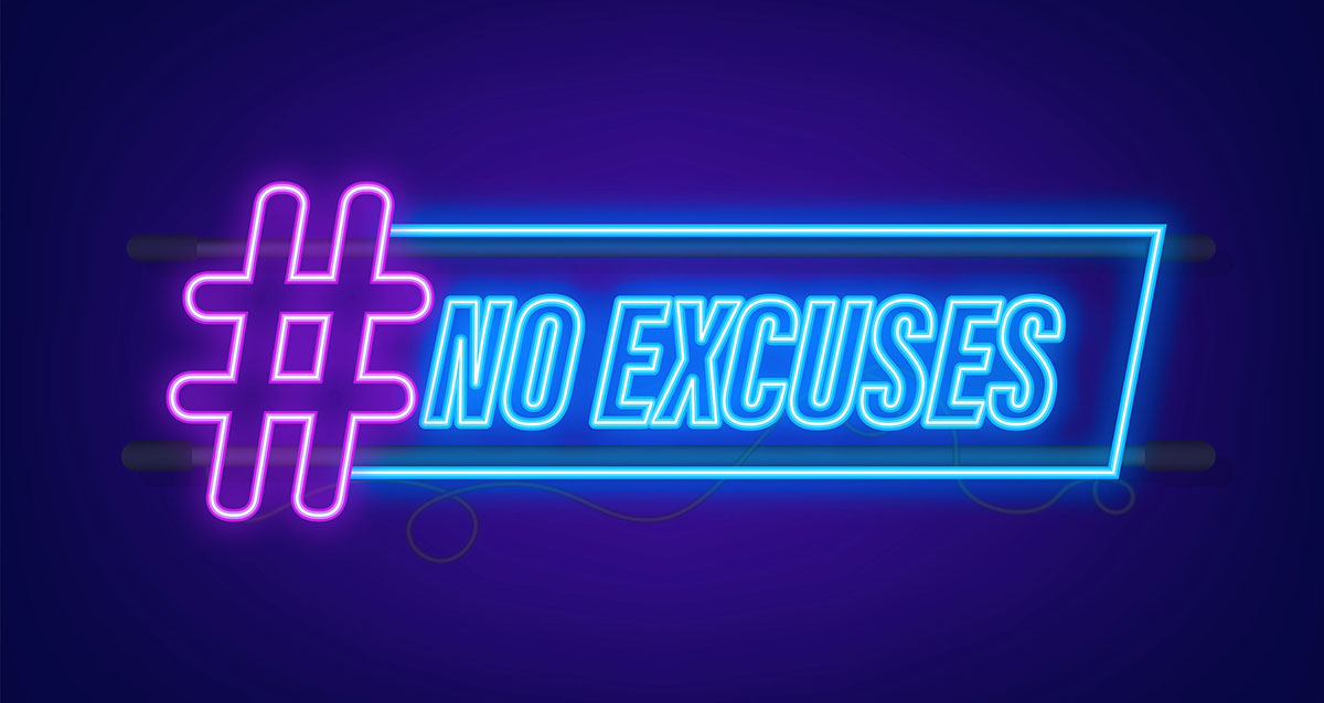 Resolve To Stop Making Excuses 